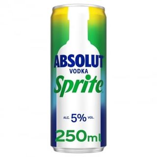 Vodka Absolut Sprite Lata 25 Cl.