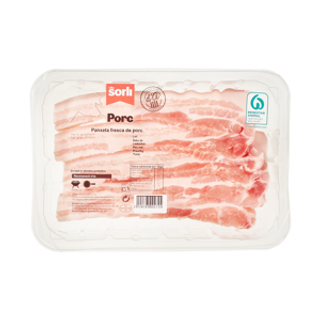 Panceta Cerdo Bandeja - Bandeja 350G Aprox. Sorli