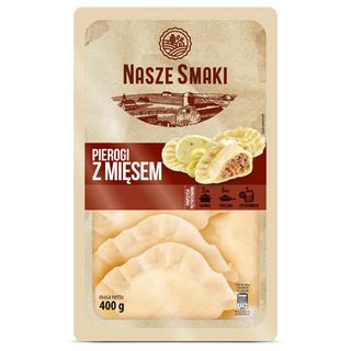 Nasze Smaki Pierogi z mięsem, 400 g