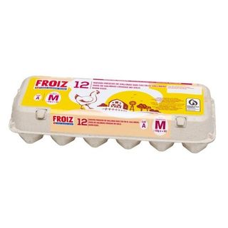 Huevos Froiz Gallinas Sueltas En El Gallinero Categoría A Talla M Docena