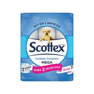 Papel Higienico Scottex Megarollo P12 (262705)