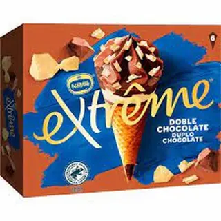 Helado Cono 3Chocolate Extreme Pack-6X 120Ml