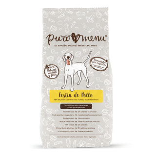 Puro Menu Perro Festín Pollo 800G