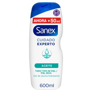 Gel de ducha Sanex BiomeProtect Dermo Aceite Piel Normal- Piel Seca 550 ml