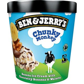 BEN&JERRY'S Helado Chunky Monkey Tarrina 465 Ml
