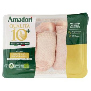 Amadori Qualità 10+ Sovracosce di Pollo 0,500 kg