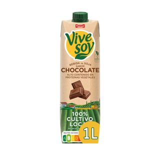 Bebida Vegetal de Soja Chocolate Vive Soy (emb. 1 lt)