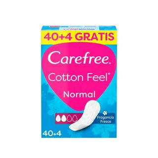 Protege Slip Cotton Feel Normal - Carefree - 40+4 Uds (124065)