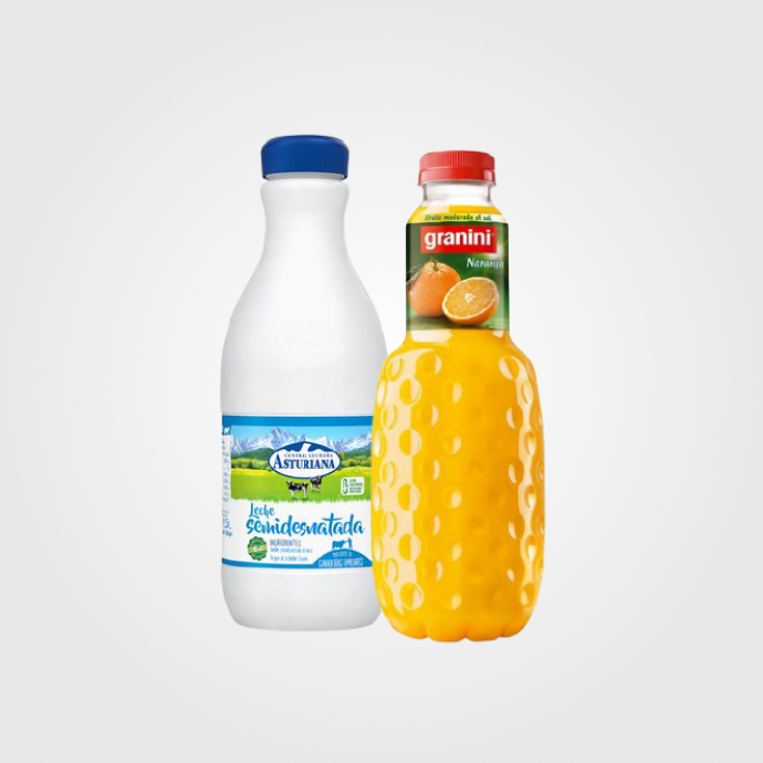 Leche, Batidos y Zumos