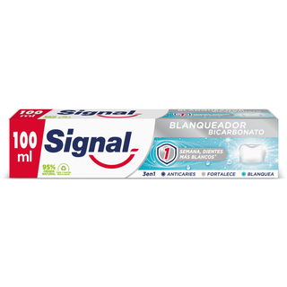 Pasta De Dientes Blanqueadora Bicarbonato Signal 100 Ml