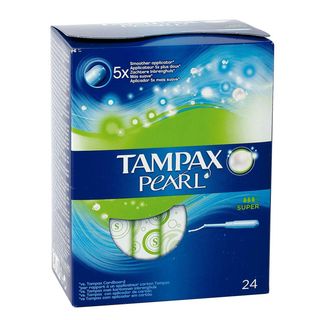 Tampones Super Pearl - Tampax - 24 Uds (217471)
