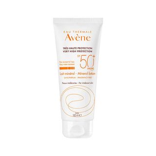 Leche Solar Protector Pantalla Fìsica Spf50+ Avène, Tubo 100 Ml (3282779355872)
