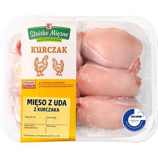 K-STOISKO MIĘSNE Mięso z uda kurczaka bez kości, bez skóry 1 kg