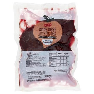 Rape Rosse 100% Italiane Cotte a Vapore 500 g