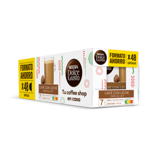 Capsulas Nescafe Dolce Gusto Cafe Con Leche 48 Uds.