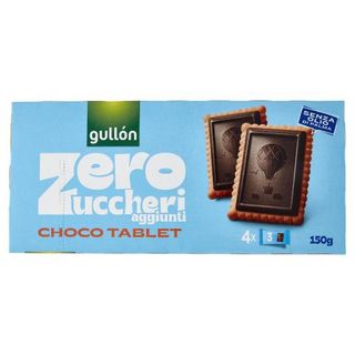 Gullón Zero Zuccheri aggiunti Choco Tablet 4 x 37,5 g
