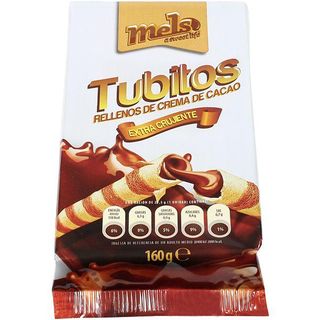Tubito Relleno De Cacao Union Mels, Caja 160 G (19567502)