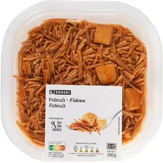 Fideuá Eroski, Bandeja 300 Gr. (25566043)