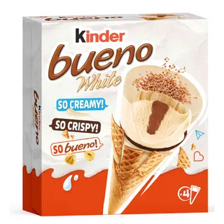 Gelado Classic Cone Chocolate Branco Kinder (emb. 248 gr (4 un))