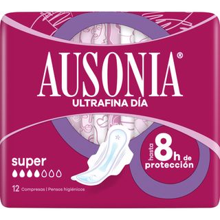 Compresa Super Plegada Con Alas, Paquete 12 Unidades