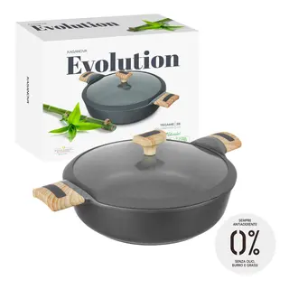 Tegame 28 cm - con coperchio Evolution