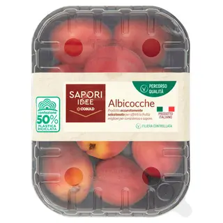 SAPORI & IDEE CONAD Percorso Qualità Albicocche Orange Rubis Italia Cal: 45/50 500 g - 8003170084001