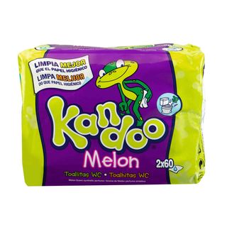 Toalhitas Criança WC Melão Kandoo (emb. 60 x 2 un)