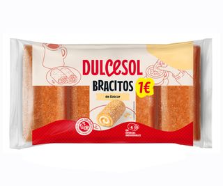 Bracitos Azucar Dulcesol 4 Uds 120 G