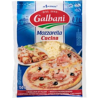 Galbani Queijo Ralado Mozzarella embalagem 150 g - 18395400155