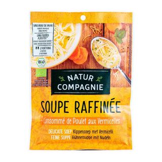 Sopa de pollo con fideos 40g Natur Compagnie
