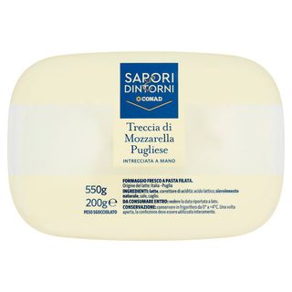 SAPORI & DINTORNI CONAD Treccia di Mozzarella Pugliese 200 g - 8003170098305