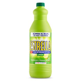 Detergente Y Lejía Limón Estrella 1430Ml.