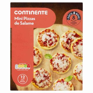 Mini Pizzas de Salame Continente (emb 360 gr (12 un))