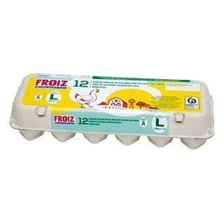 Huevos Froiz Gallinas Sueltas En El Gallinero Categoría A Talla L Docena
