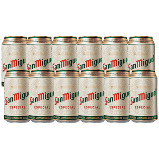 Pack 12x San Miguel Especial Cerveza Lata 330ml