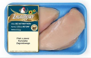 Filet z piersi Kurczaka Zagrodowego tacka, waga od 0,45 kg