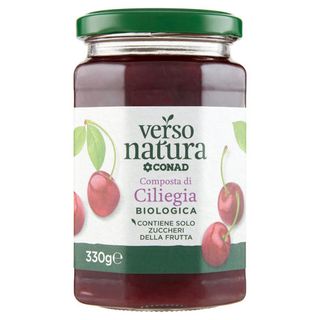 CONAD VERSO NATURA Composta di Ciliegia Biologica 330 g - 80459330