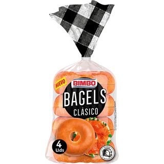 BIMBO Bagel Clásico 4 Unidades