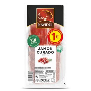 Jamón Navidul Curado en Lonchas 50g