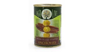 AGROLIVE - Oliwki zielone nadziewane anchovis - 90 g