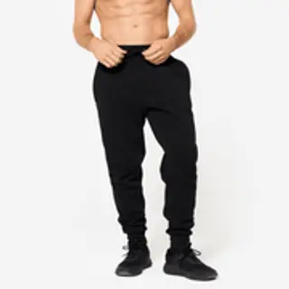 Pantalón Fitness Hombre Azul Oscuro Corte Slim.L W34 L34 Azul