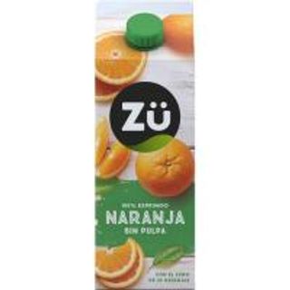 Zumo De Naranja Exprimida Sin Pulpa Zü Brik 1,75 L. (23423098)