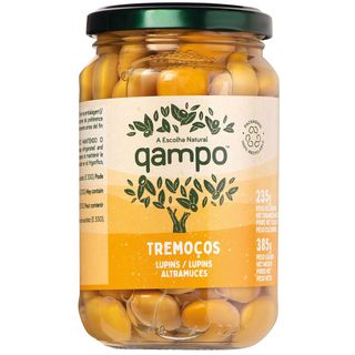 Tremoço Qampo:Frasco 385(235)G