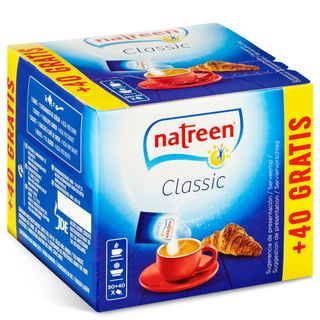 Edulcorante Granulado En Sobres Natreen Caja 90 Unidades