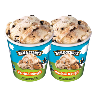 Pack 2x Ben&Jerrys Cookie Dough 465ml