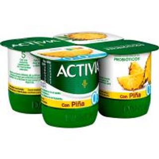 Bifidus Activia 0% Con Piña Danone 4X120 Gr. (2154441)