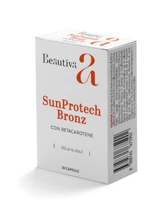 BEAUTIVA SUNPROTECH BRONZ BETACAROTENE ABBRONZATURA 30 CAPSULE