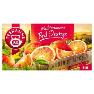 Teekanne World of Fruits Mediterranean Red Orange Aromatyzowana herbatka owocowa 20 g