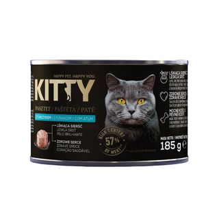 Kitty Premium Karma dla kotów dorosłych z tuńczykiem 185 g