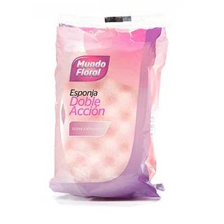 Esponja Doble Accion Mundo Floral 1Ud (8429871200258)